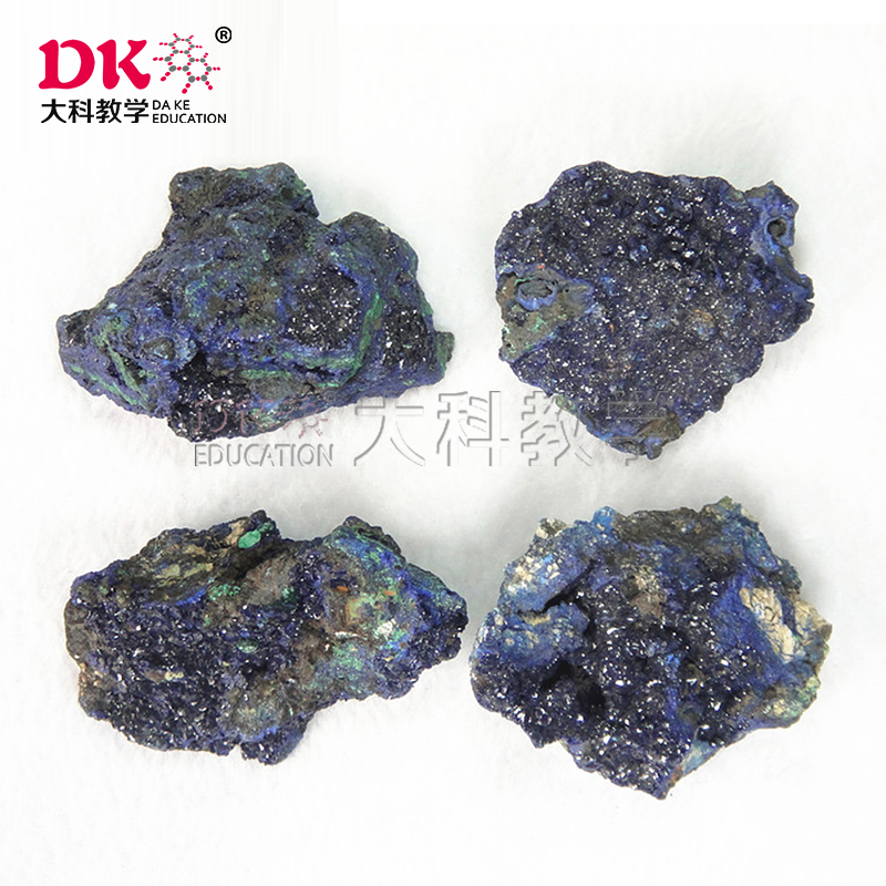 藍銅礦晶體
